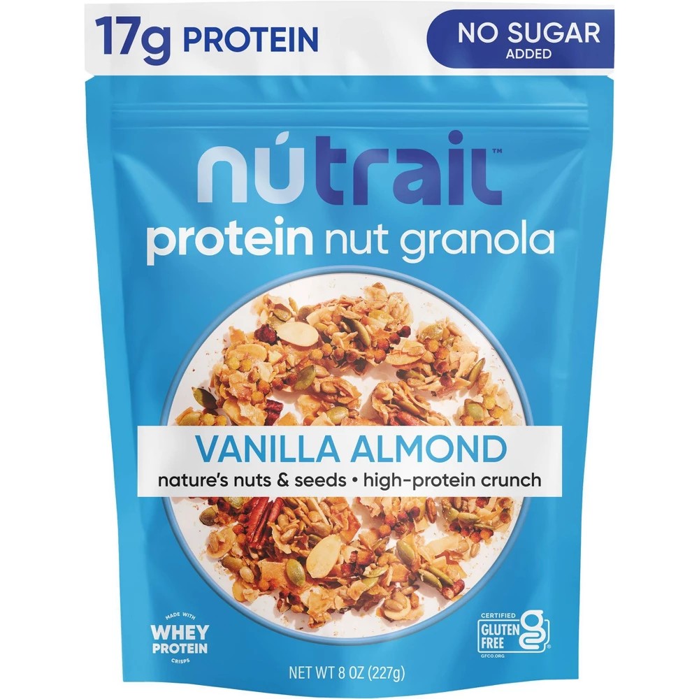 2504275 8 oz Vanilla Almond Protein Granola - Case of 6