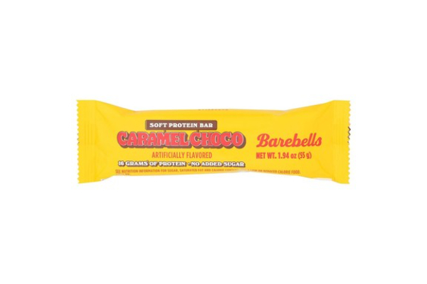 2500340 1.94 oz Caramel Choco Soft Protein Bar - Case of 12