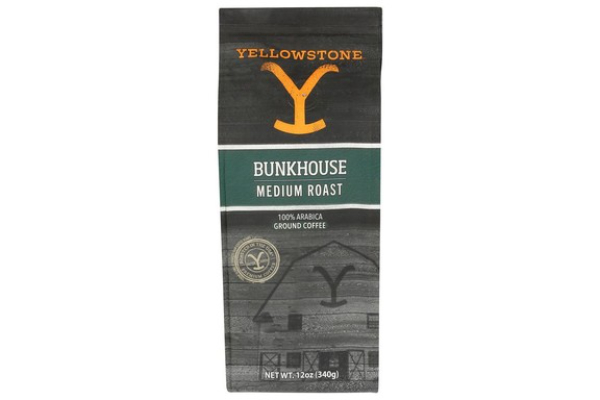 2403631 12 oz Bunkhouse Medium Roast Ground Coffee - Case of 6