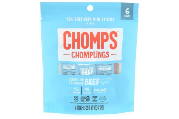 2406281 3 oz Sea Salt Beef Stick - Case of 10