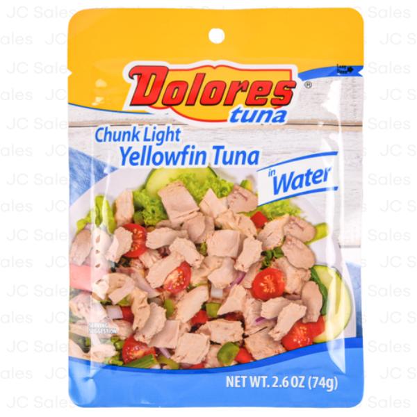 2206823 2.6 oz Yellowfin Tuna in Water - Pack of 24