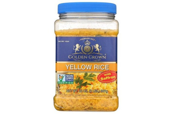 2308904 2 lbs Yellow Rice with Saffron - Case of 4