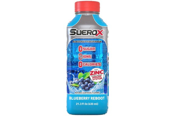 2318797 21.3 fl oz Blueberry Reboot Electrolyte Beverage - Case of 12