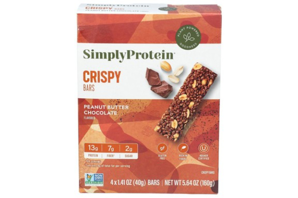 394066 5.64 oz Peanut Butter Chocolate Crispy Bar - Case of 6