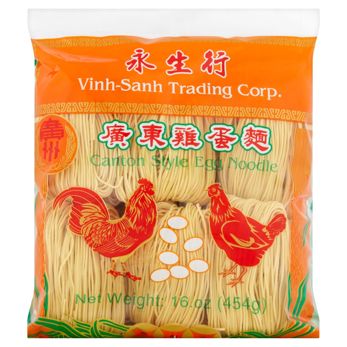 2419472 16 oz Canton Style Egg Noodle - Thin - Case of 10