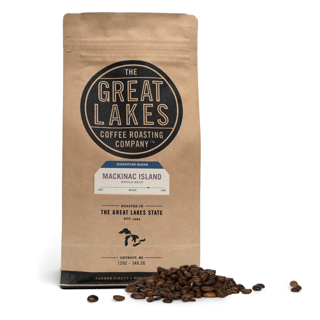 2500920 12 oz Medium Dark Roast Whole Bean Coffee - Case of 6