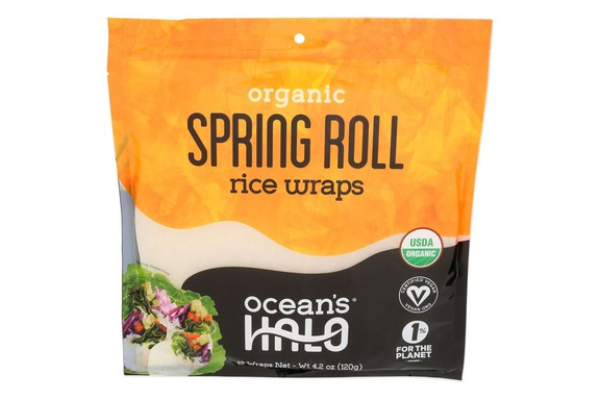 2319787 4.2 oz Organic Spring Roll Rice Wrap - Case of 12