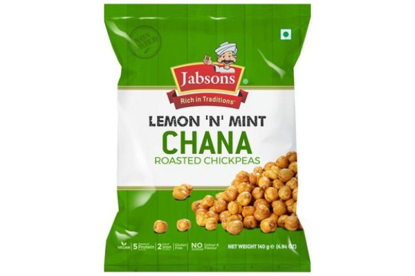 2312013 4.94 oz Lemon & Mint Roasted Chana - Case of 8