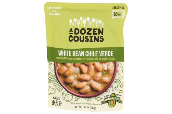 2408385 10 oz White Beans Chile Verde - Case of 6