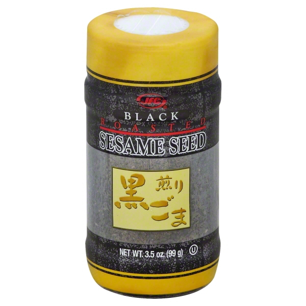 2419440 3.5 oz Black Roasted Sesame Seed - Case of 12