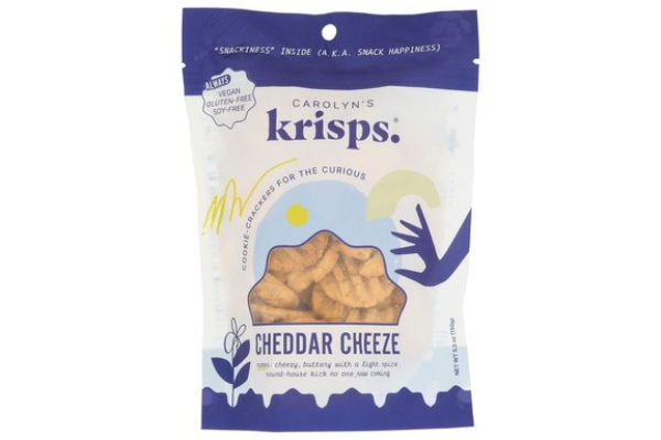 2417057 5.3 oz Cheddar Cheezy Crisps - Case of 6