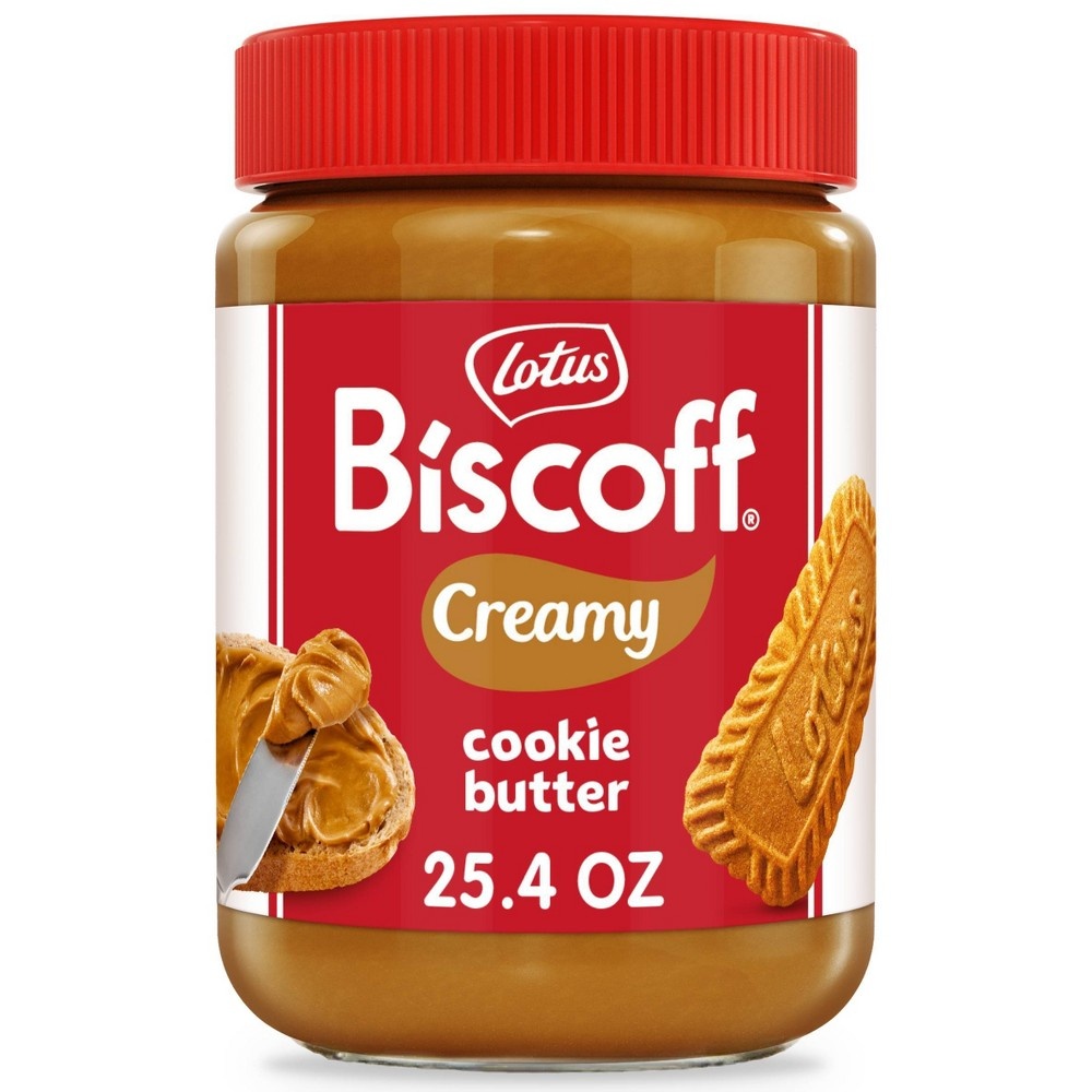 2423560 25.4 oz Cookie Butter Creamy Spread - Case of 6