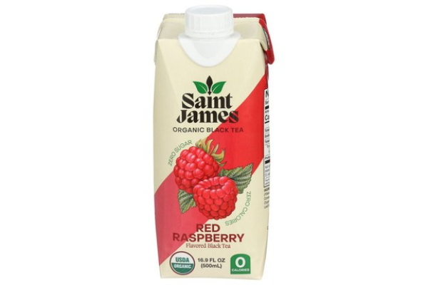 2314878 16 fl oz Organic Red Raspberry Black Tea - Case of 12