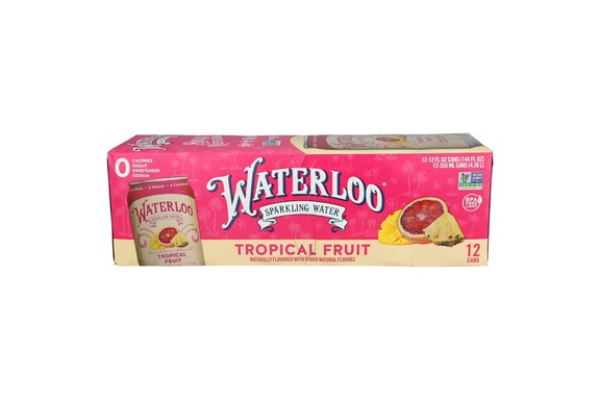 2301232 144 fl oz Tropical Fruit Sparkling Water - Case of 2