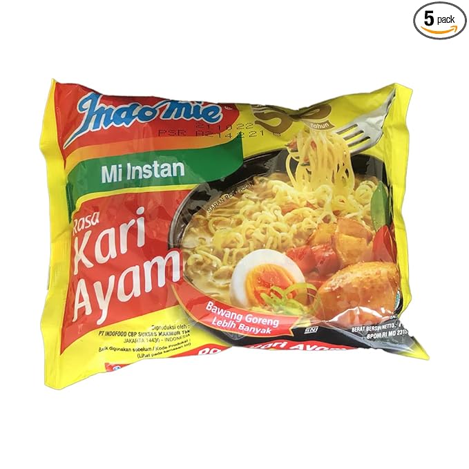 2310096 14.1 oz Instant Chicken Curry Noodles - Pack of 6