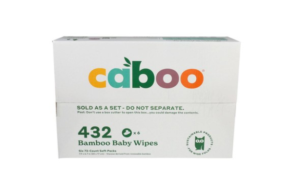 2307629 Bamboo Baby Wipes - 432 Piece