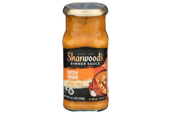 2309704 14.1 oz Extra Mild Butter Chicken Simmer Sauce - Case of 6