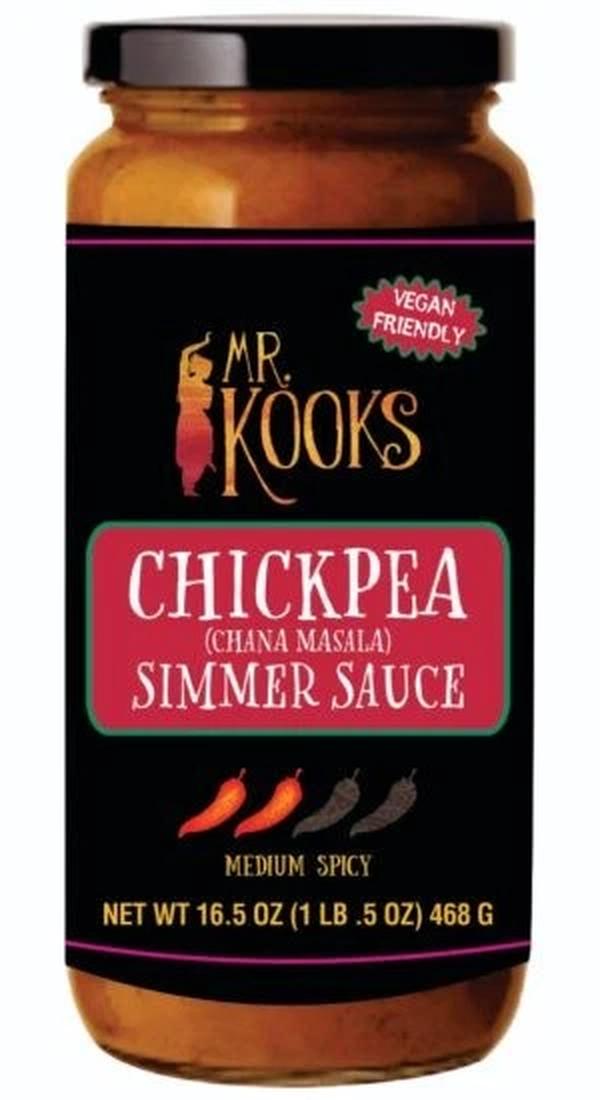 2419214 16.5 oz Chickpea Simmer Sauce - Case of 6
