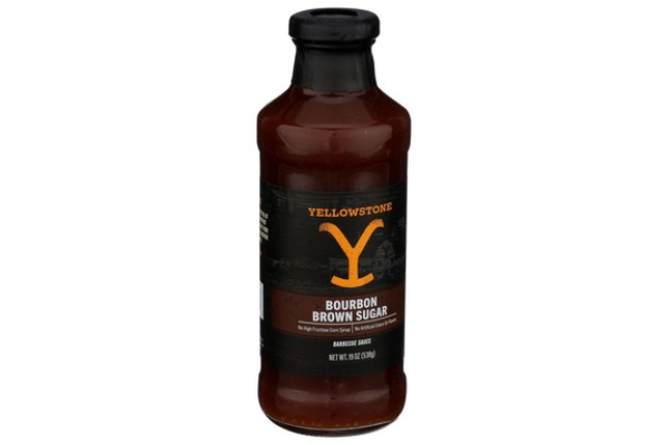 2422025 19 oz Bourbon Brown Sugar Barbecue Sauce - Case of 6