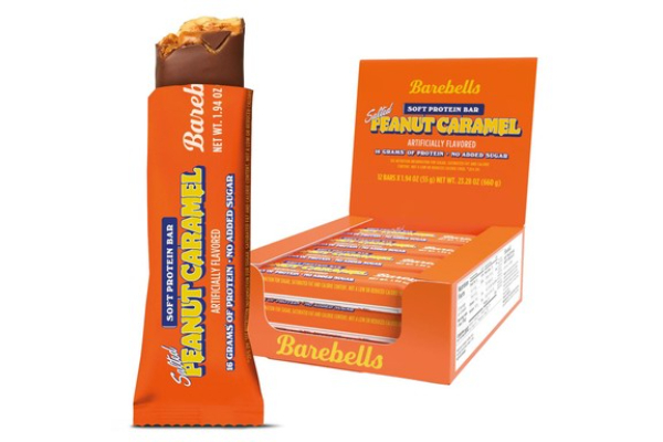 2500345 55 g Peanut Caramel Soft Protein Bar - Case of 12