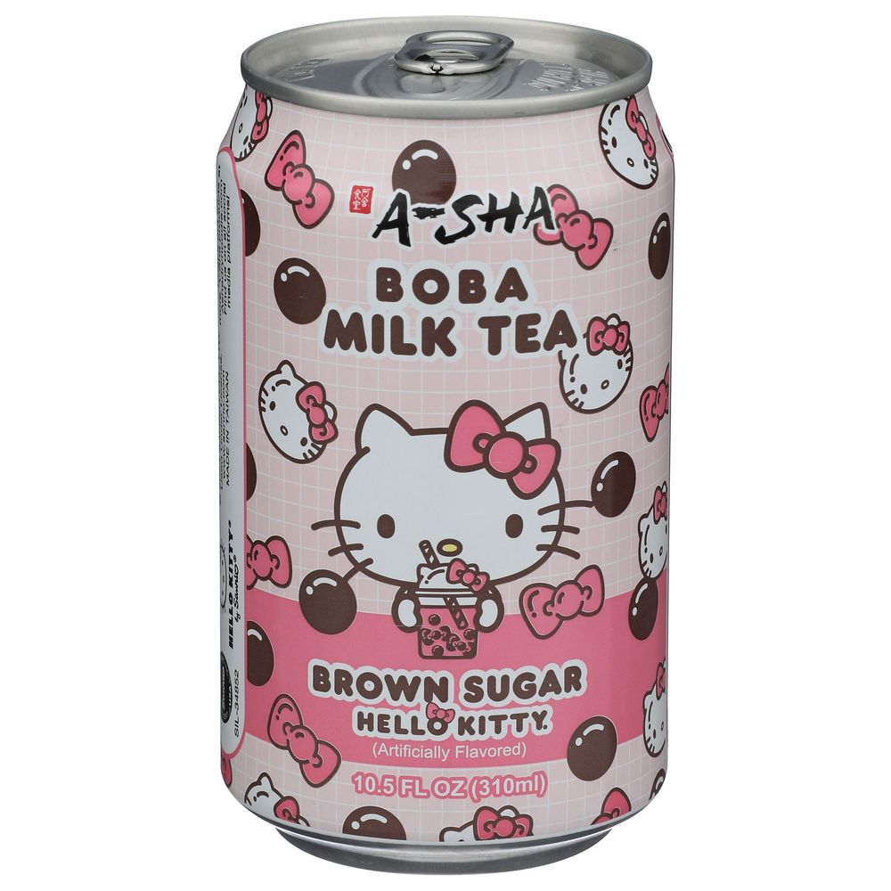 2501093 Hello Kitty Brown Sugar Boba Milk Tea, 10.5 fl oz