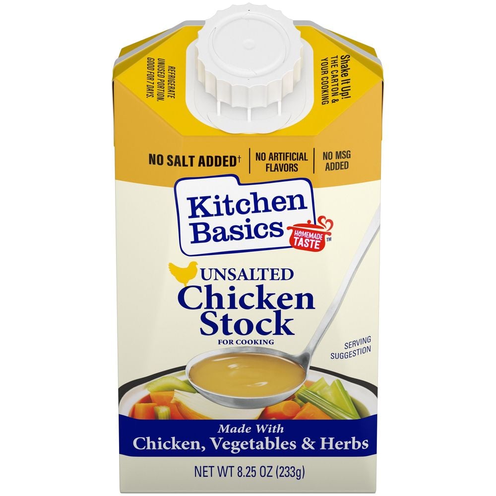 2320181 Unsalted Chicken Stock, 8.25 fl oz