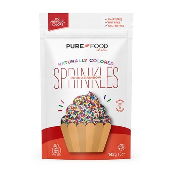 2507035 Nonpareils Rainbow Round Sprinkles, 5 oz