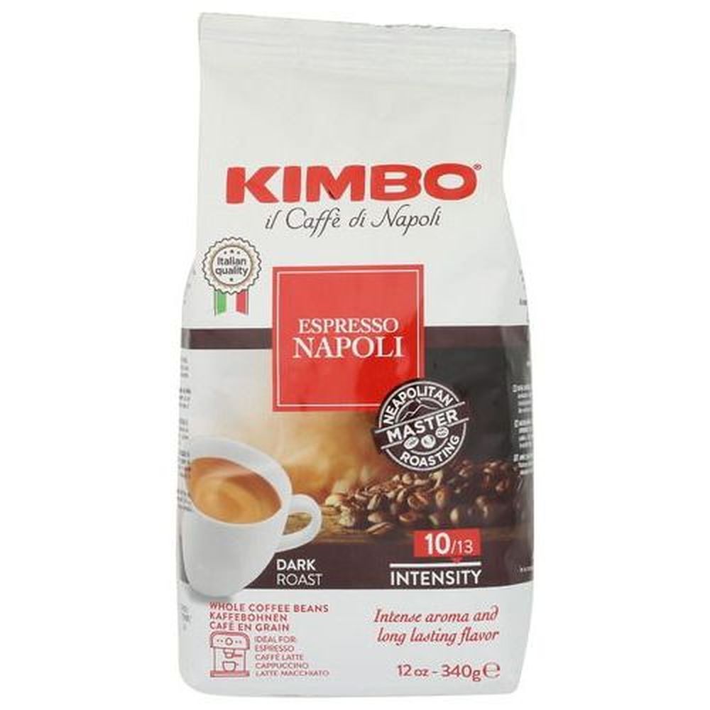 2204907 Espresso Napoli Dark Roast Whole Bean Coffee, 12 oz