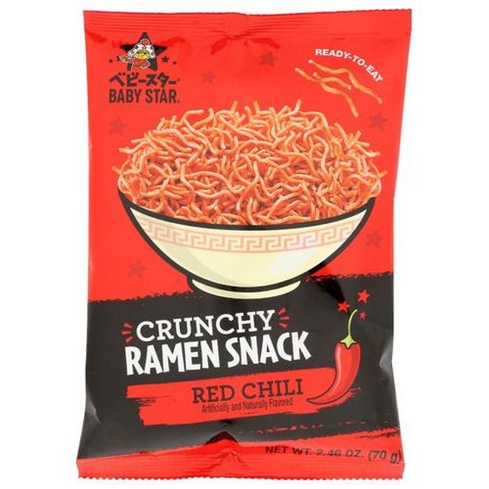 2308355 Red Chili Crunchy Ramen Snack Noodles, 2.46 oz