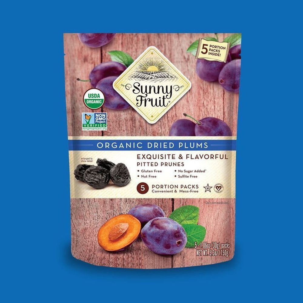 2408870 Organic Dried Plums, 5.3 oz