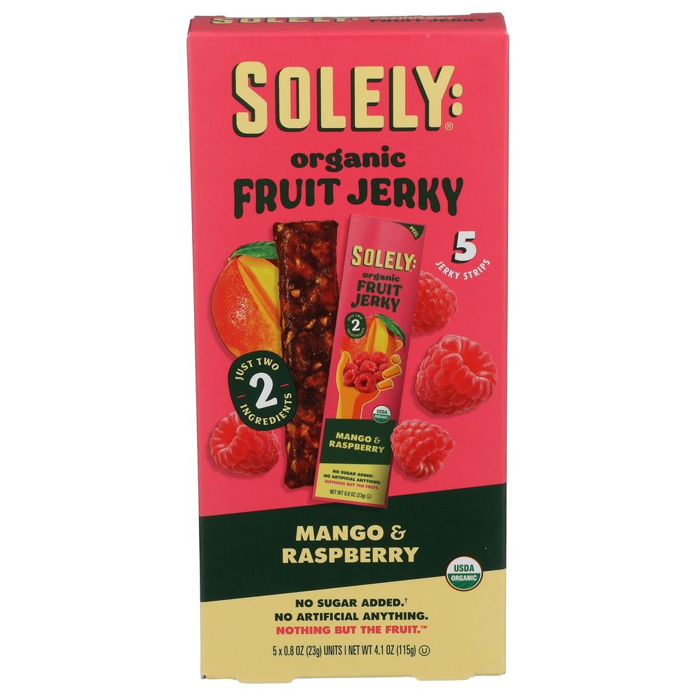 2503015 Organic Mango Raspberry Fruit Jerky, 4.1 oz