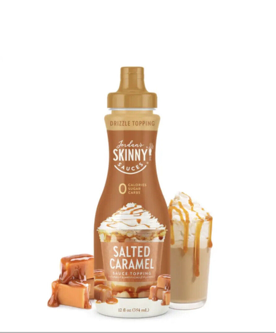 2304448 Sugar Free Salted Caramel Sauce, 12 fl oz