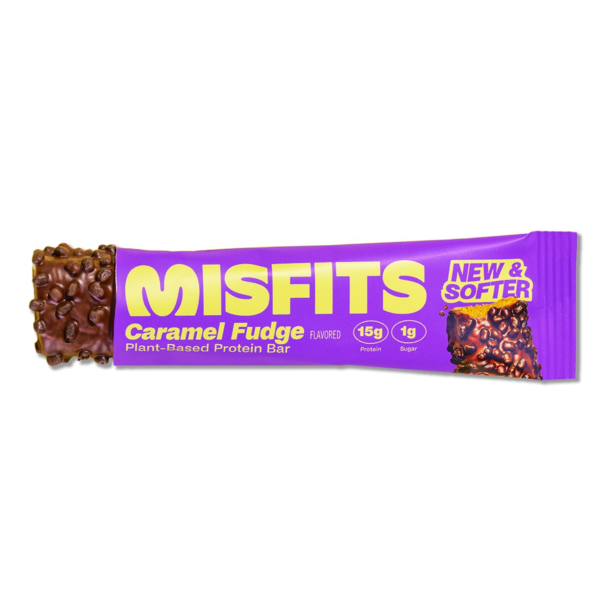 2415632 Caramel Fudge Protein Bar, 50 g