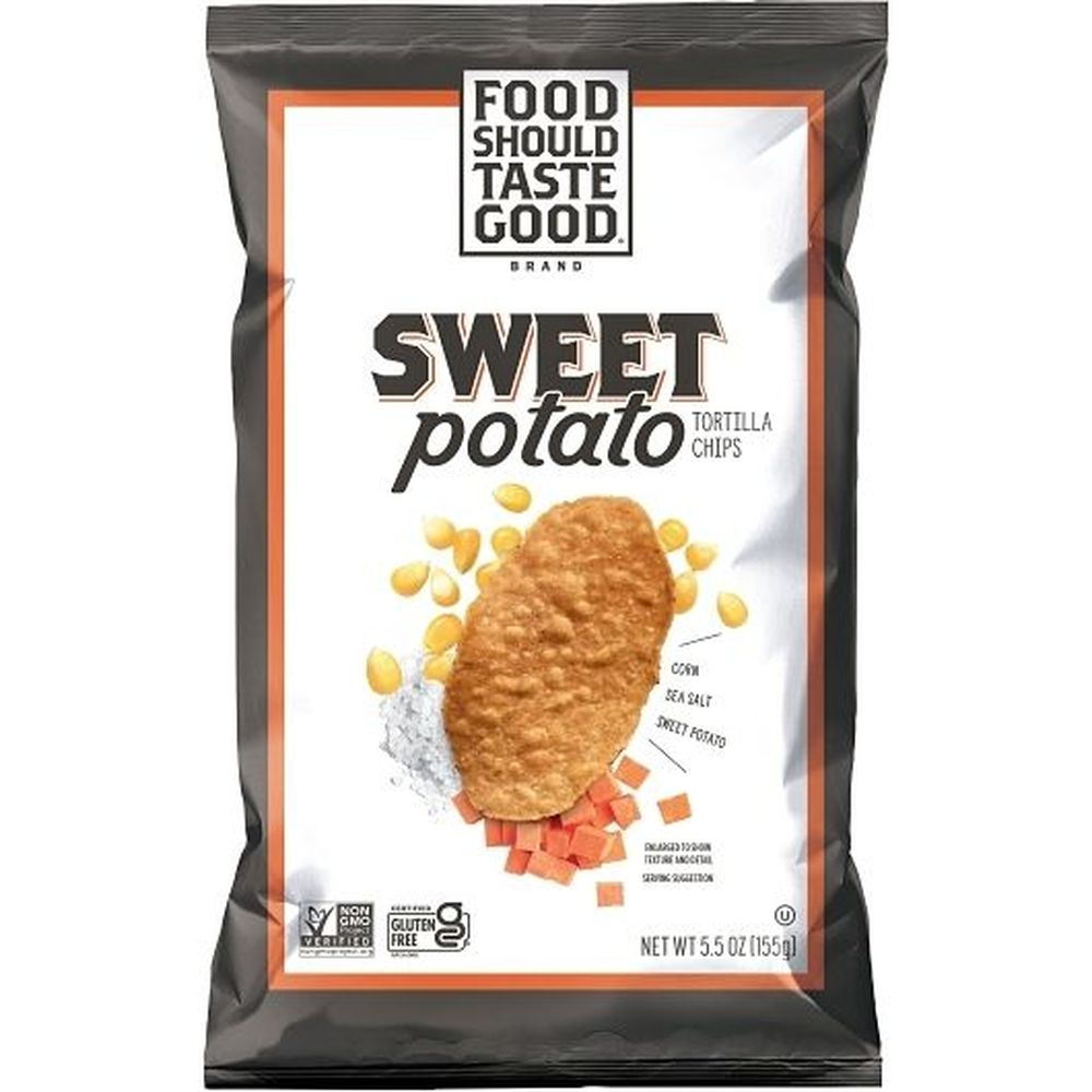 Food Should Taste Good, Sweet Potato Tortilla Chips, 5.5 oz | CVS