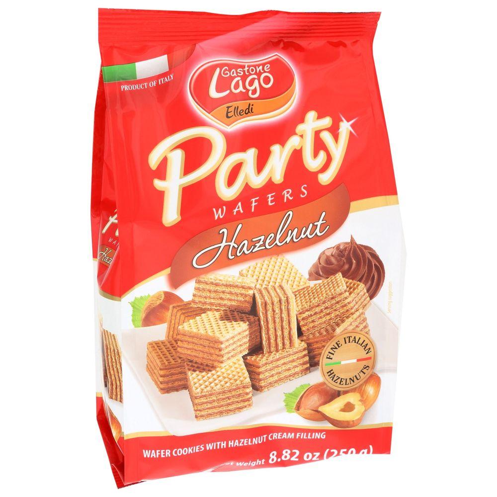 284826 Hazelnut Party Wafer Cookie, 8.82 oz