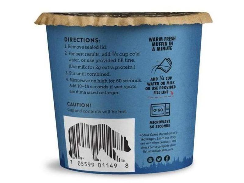 Kodiak Cakes Kodiak Muffin Power Cup Blueberry, 2.29 oz | CVS