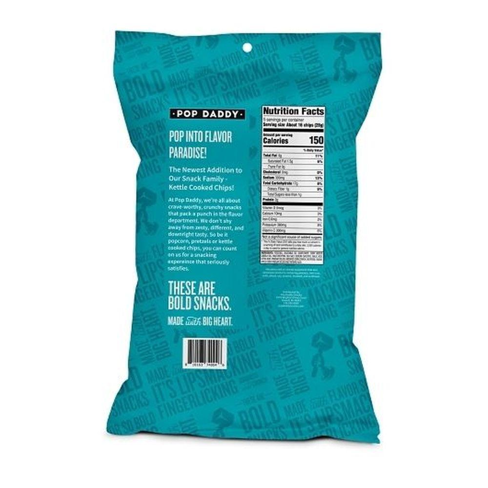 2417052 Salt & Vinegar Kettle Cooked Potato Chips, 5 oz