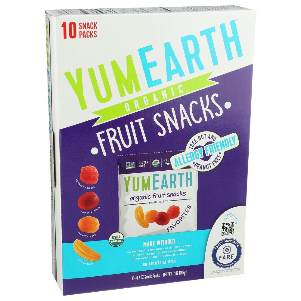 368018 Organic Fruit Snacks, 7 oz