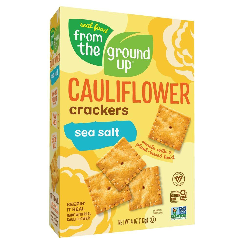 323421 4 oz Sea Salt Cauliflower Cracker