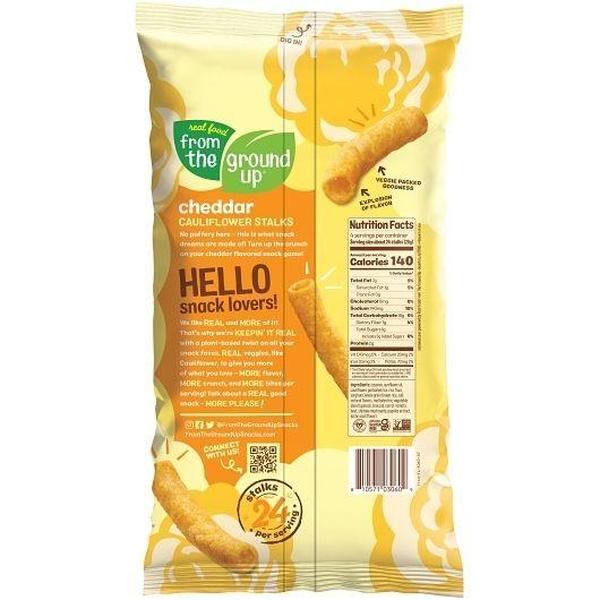 337318 4 oz Cheddar Cauliflower Stalks