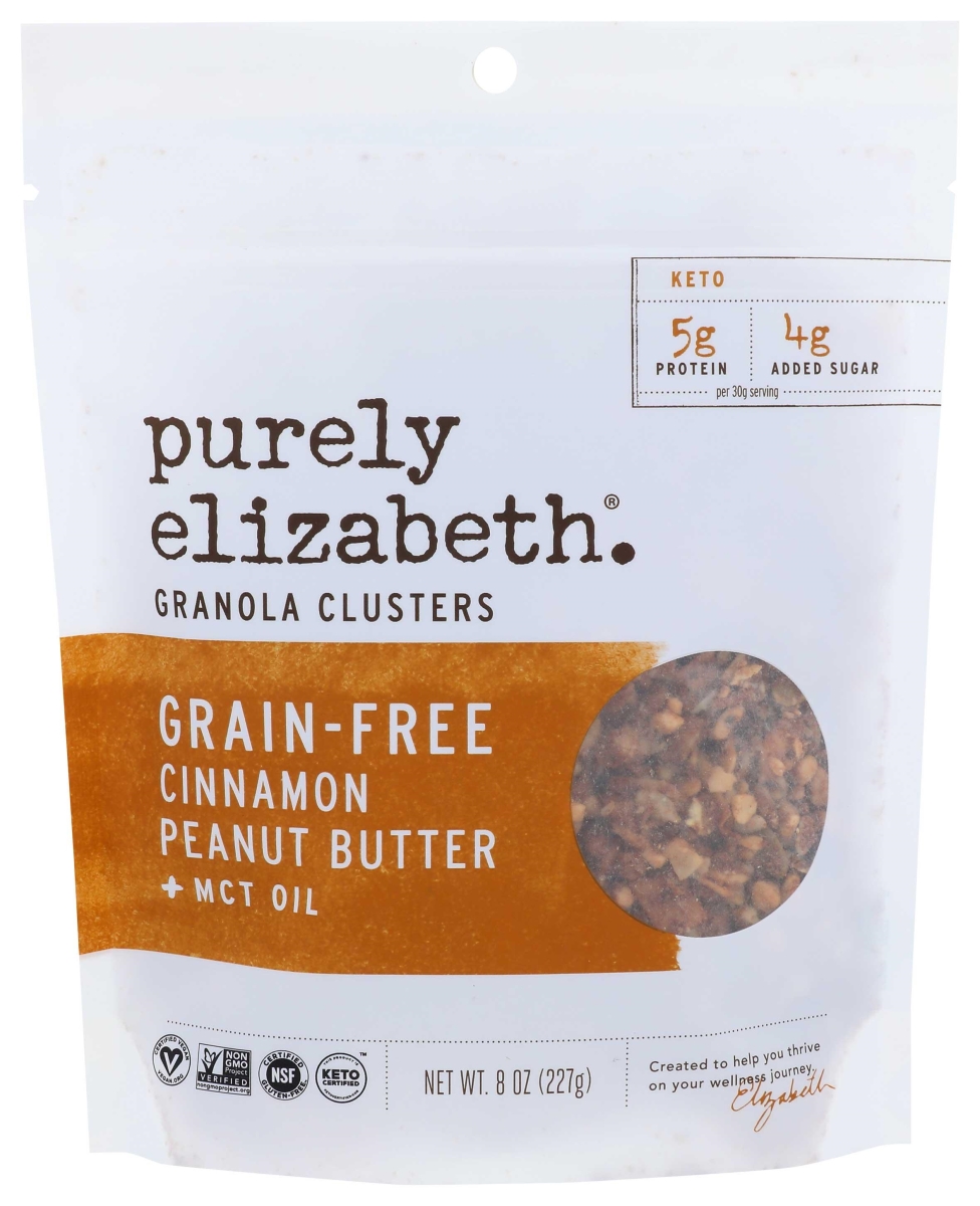 340578 Organic Grain Free Cinnamon Peanut Butter Granola, 8 oz