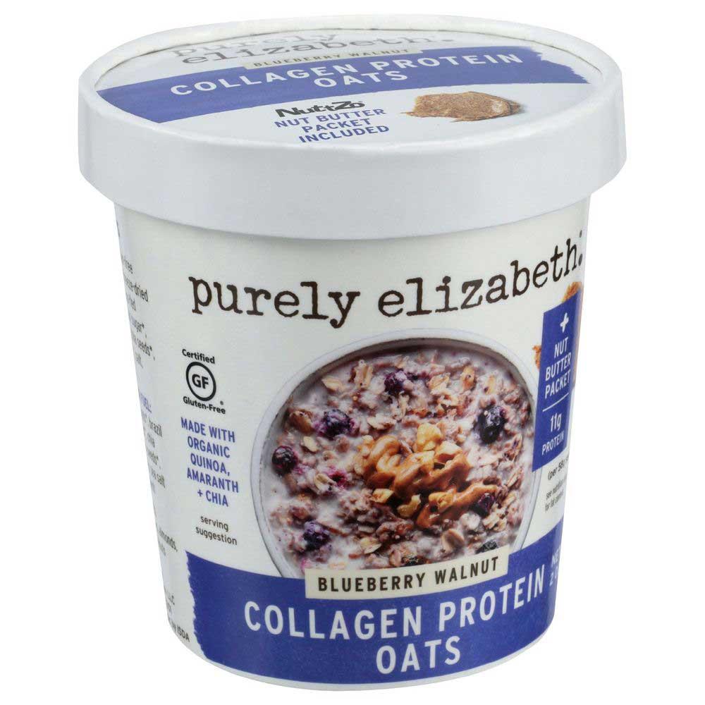 340660 2 oz Blueberry Walnut Collagen Protein Oat Cup