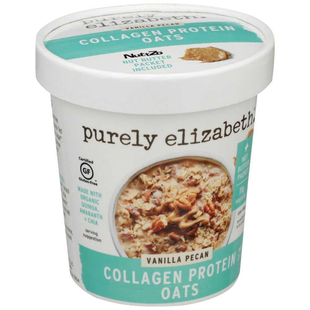 340655 2 oz Vanilla Pecan Collagen Protein Oat Cup
