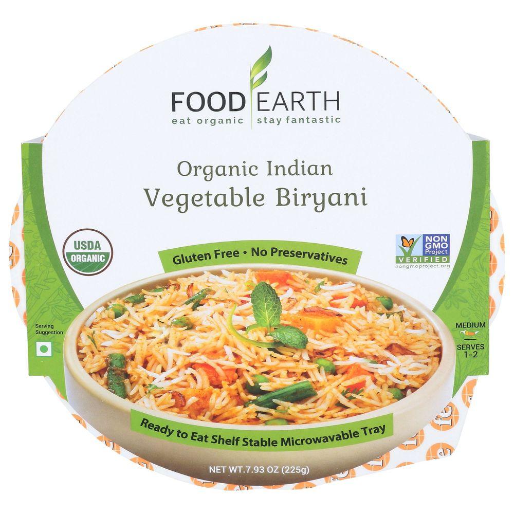 354912 7.93 oz Organic Indian Vegetable Biryani