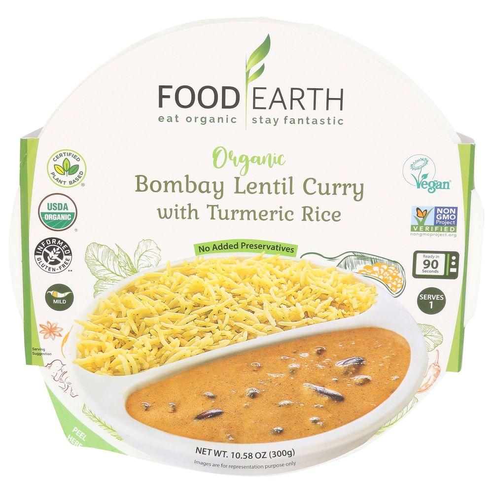 2303681 Organic Bombay Lentil Curry with Turmeric Rice, 10.58 oz