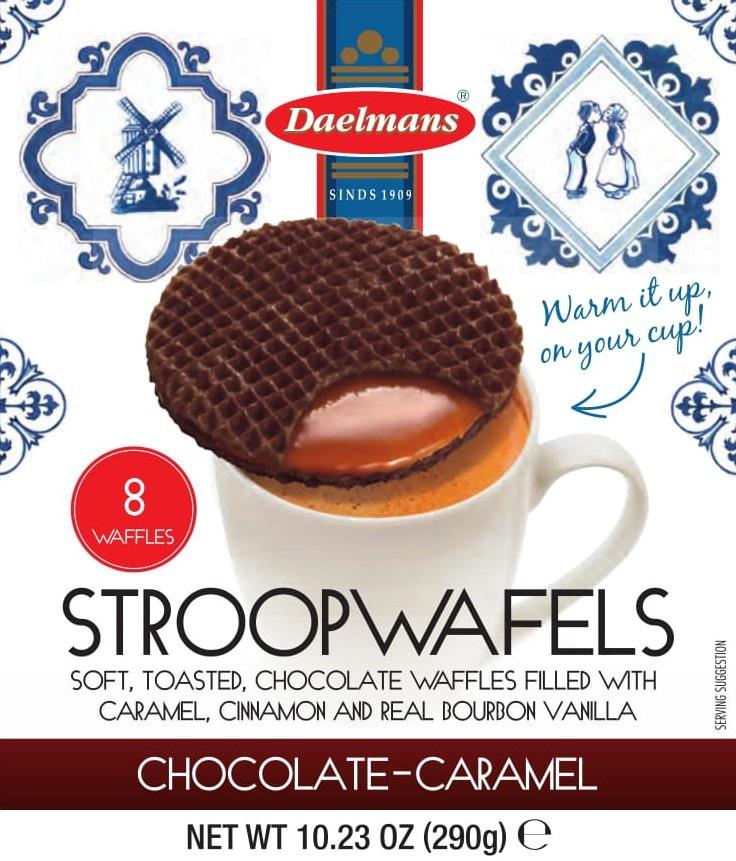340048 10.23 oz Chocolate Jumbo Stroopwafel