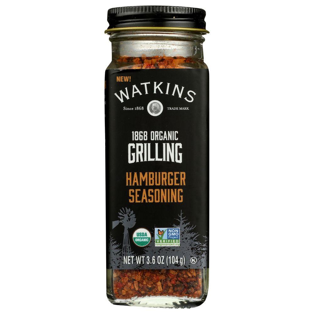 380149 Organic Grilling Hamburger Seasoning, 3.6 oz