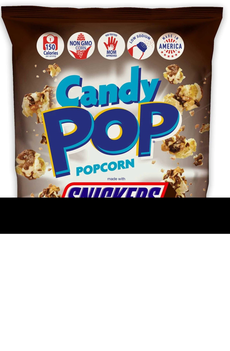 356726 5.25 oz Snickers Candy Pop Popcorn