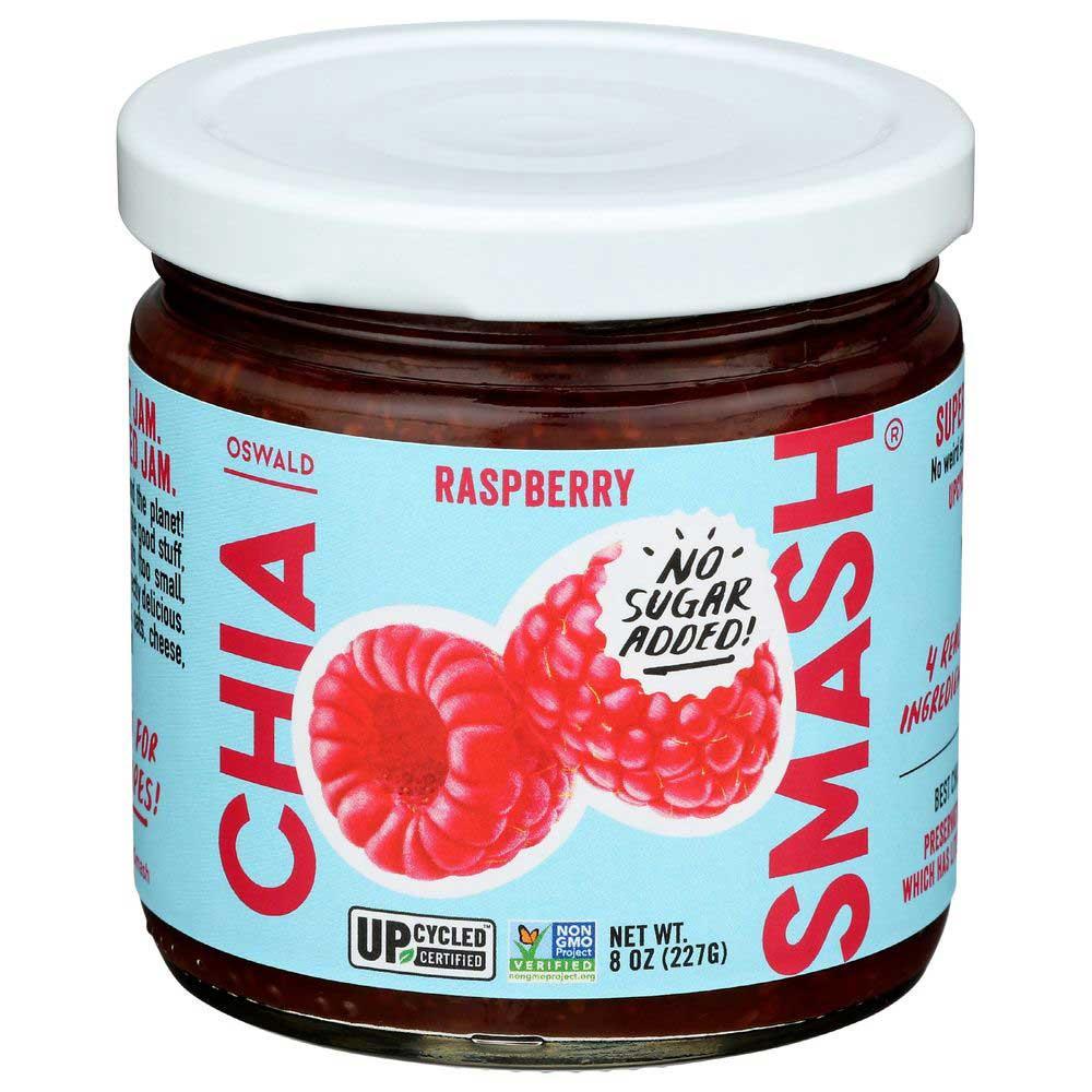 389607 8 oz Raspberry Chia Smash Jam