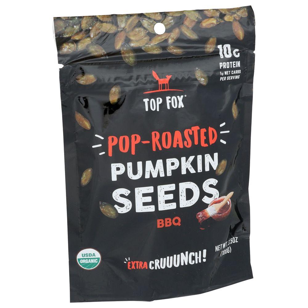 408201 3.5 oz BBQ Pop Roasted Pumpkin Seeds
